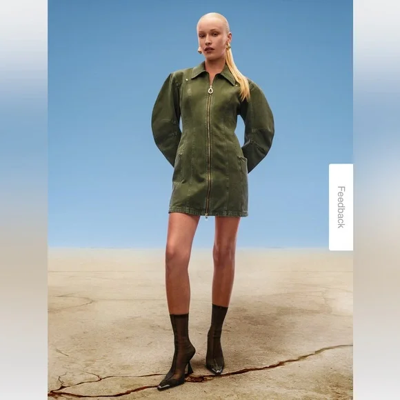 Gap × Cult Gaia Barrel Mini Dress - Picture 8 of 8